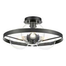 DVI DVP27011GR-CL - Courcelette 3 Light Semi-Flush Mount