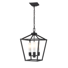 DVI DVP30176BK-OP - Lundy&#39;s Lane Outdoor 3 Light Pendant