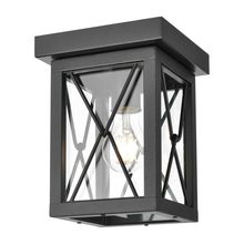 DVI DVP43374BK-CL - County Fair Outdoor Flush Mount