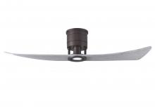 Matthews Fan Company LW-TB-BW - Lindsay ceiling fan in Textured Bronze finish with 52&#34; solid barn wood tone wood blades and ec