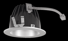 RAB Lighting NDLED4RD-80NHC-M-S - RECESSED DOWNLIGHTS 12 LUMENS NDLED4RD 4 INCH ROUND UNIVERSAL DIMMING 80 DEGREE BEAM SPREAD 4000K