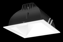 RAB Lighting NDLED6SD-80YYHC-W-W - RECESSED DOWNLIGHTS 20 LUMENS NDLED6SD 6 INCH SQUARE UNIVERSAL DIMMING 80 DEGREE BEAM SPREAD 2700K