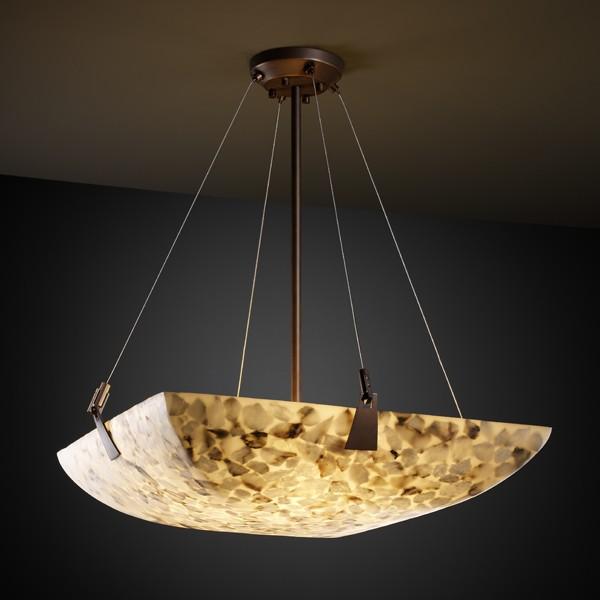 24&#34; Pendant Bowl w/ Tapered Clips