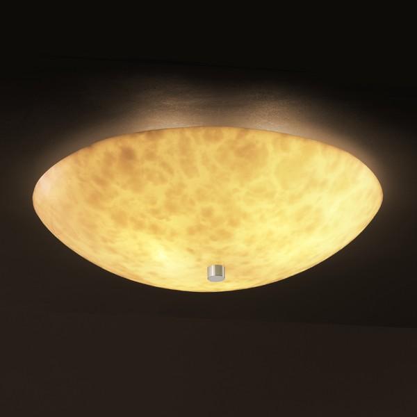 24&#34; Semi-Flush Bowl w/ GU24-LED Lamping