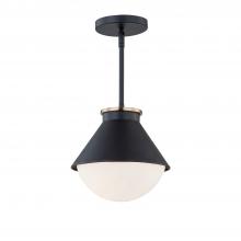 Justice Design Group FSN-7686W-OPAL-MBBR - Ravelle Medium Outdoor Pendant