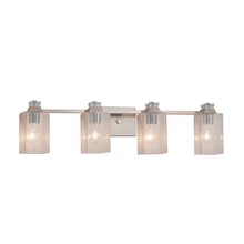 Justice Design Group FSN-8474-15-SEED-NCKL - Ardent 4-Light Bath Bar