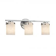 Justice Design Group CLD-8453-10-CROM-LED3-2100 - Atlas 3-Light LED Bath Bar