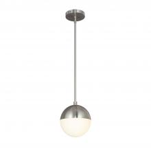 Justice Design Group FSN-4150-OPAL-NCKL - Ion 1-Light 7&#34; Pendant