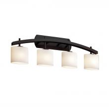 Justice Design Group FSN-8594-30-OPAL-DBRZ-LED4-2800 - Archway 4-Light LED Bath Bar