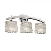 Justice Design Group GLA-8593-30-LACE-CROM-LED3-2100 - Archway 3-Light LED Bath Bar