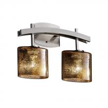 Justice Design Group FSN-8592-30-OPAL-NCKL - Archway 2-Light Bath Bar