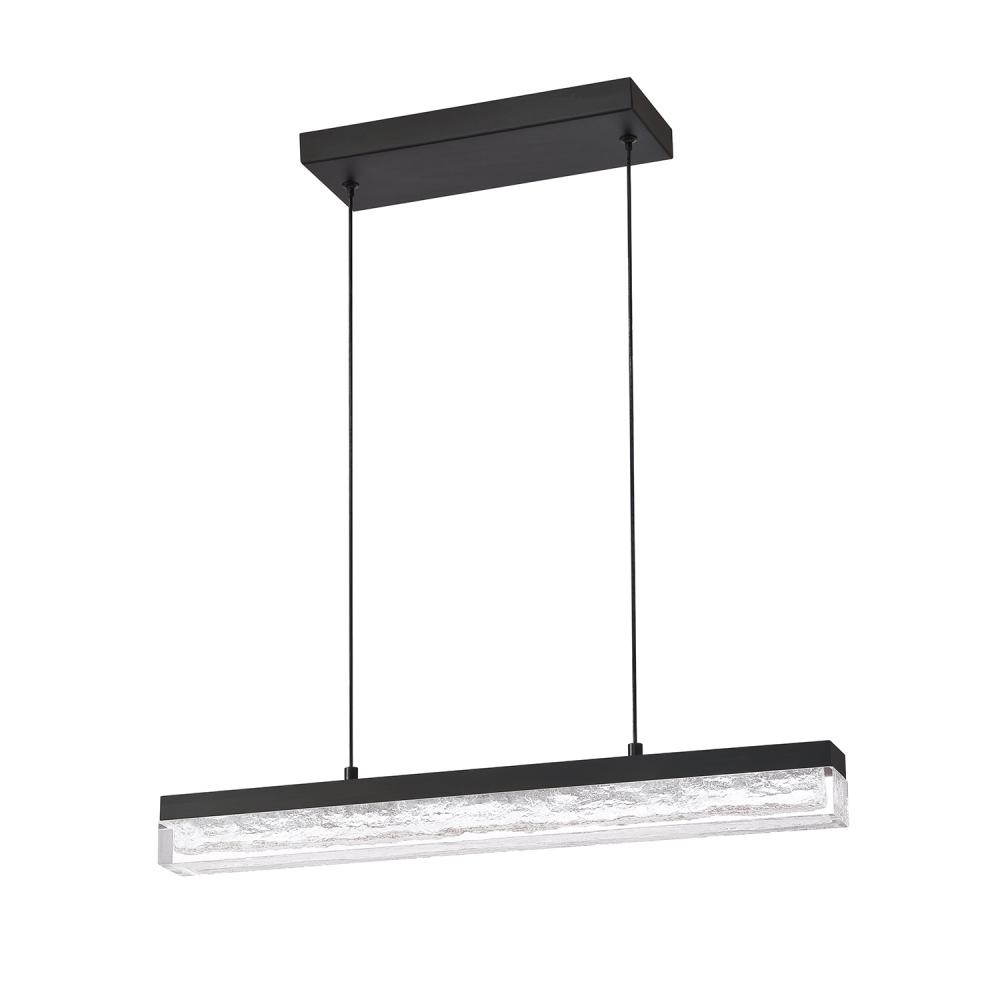 BLACK ICE 24&#34; LED Pendant