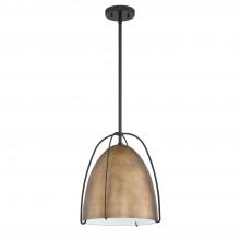 Kendal PF119-BRS/BLK - PF119 1-Light Brass & Black Pendant