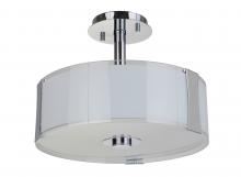 Mariana 891605 - Brooklyn 3 Light Semi Flush Mount