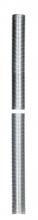 Satco Products Inc. 90/2108 - 1/8 IP Steel Nipple; Zinc Plated; 45&#34; Length; 3/8&#34; Wide