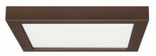 Satco Products Inc. S29342 - Blink - 18.5W- 9&#34; Surface Mount LED - 2700K- Square Shape - Bronze Finish - 120V