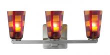 Oggetti Luce 22-5570F - CARNEVALE BATH STRP/3, VINO, DB