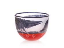 Oggetti Luce 24-99-05/BR - AE/ SCHALE, bowl w/aligator, b