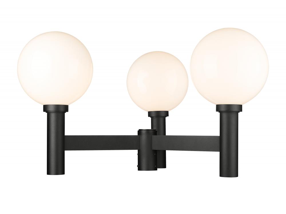 3 Light Outdoor Post Mount Fixture