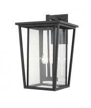 Z-Lite 571XL-BK - 3 Light Outdoor Wall Light