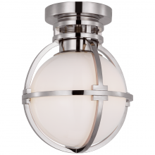 Visual Comfort & Co. Signature Collection CHC 4482PN-WG - Gracie 7&#34; Captured Globe Flush Mount