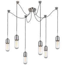 Visual Comfort & Co. Signature Collection TOB 5645PN-CG-6 - Junio 6-Light Chandelier