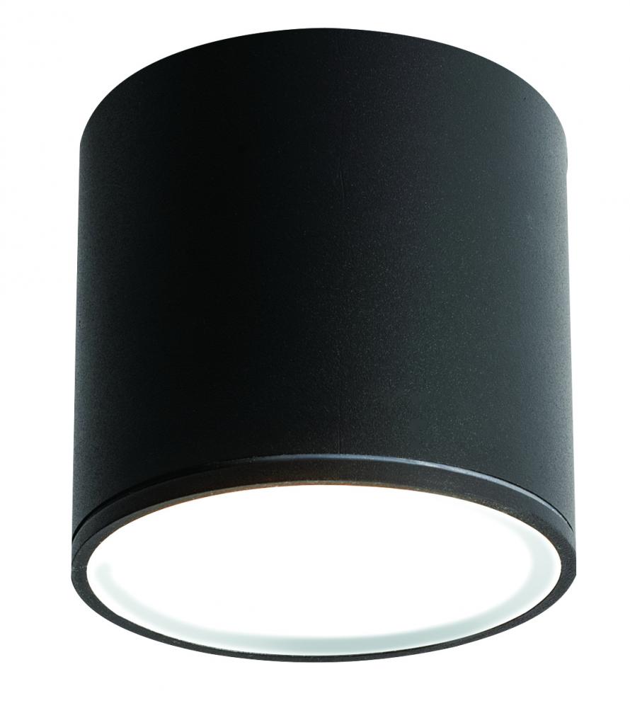 Everly 5&#39;&#39; Outdoor LED Ceiling 12W 120-277V BK