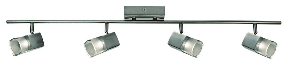 Metro LED Fixed Rail - Satin Nickel