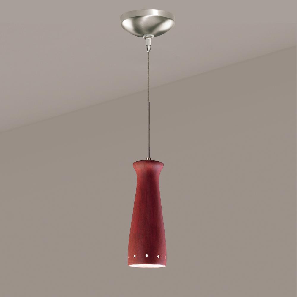 Pilsner Low Voltage Mini Pendant Red Rock (12V Dimmable MR16 LED (Bulb included))