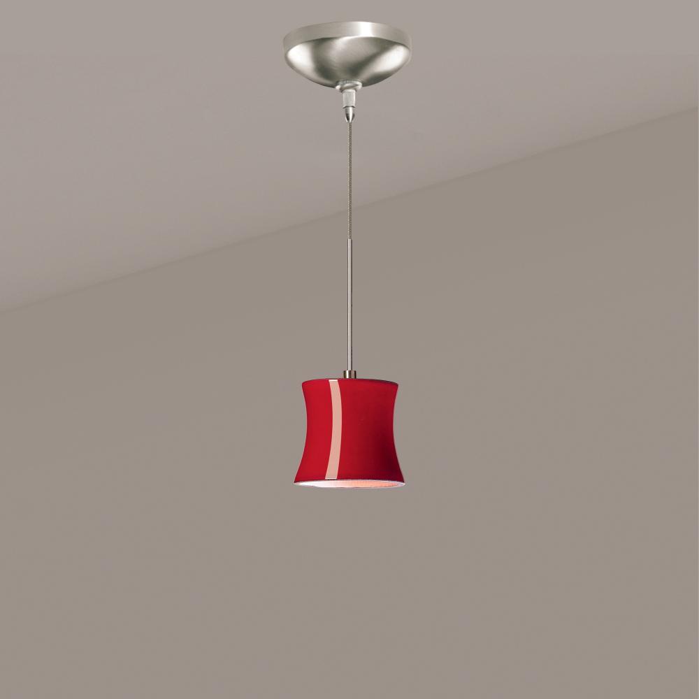 Sake Low Voltage Mini Pendant Matador Red (12V Dimmable MR16 LED (Bulb included))