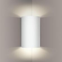 A-19 203CNR-M6 - Tenos Corner Sconce: Heat Treated Steel