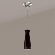 A-19 LVMP07-BG-LEDMR16 - Pilsner Low Voltage Mini Pendant Black Gloss (12V Dimmable MR16 LED (Bulb included))