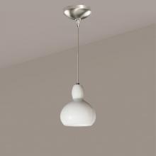 A-19 LVMP13-MW-LEDMR16 - Venus Low Voltage Mini Pendant Matte White (12V Dimmable MR16 LED (Bulb included))