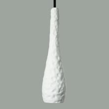 A-19 MP24-S4-BCC - Flintstone Mini Pendant: Beige Granite (Black Cord & Canopy)