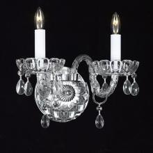 Gallery Lighting 2-386 - MURANO VENETIAN STYLE ALL-CRYSTAL WALL SCONCE