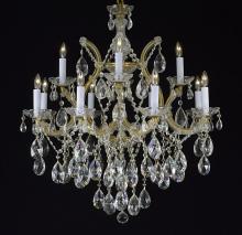 Gallery Lighting 21532-12+1 gold - Maria Theresa Chandelier