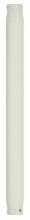 Westinghouse 7724000 - 1/2 ID x 12&#34; White Finish Extension Downrod