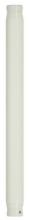 Westinghouse 7725100 - 3/4 ID x 12&#34; White Finish Extension Downrod