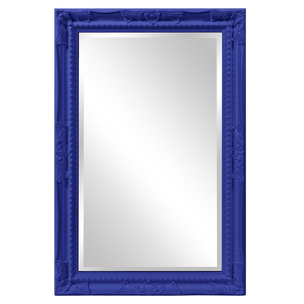 Queen Ann Mirror - Glossy Royal Blue