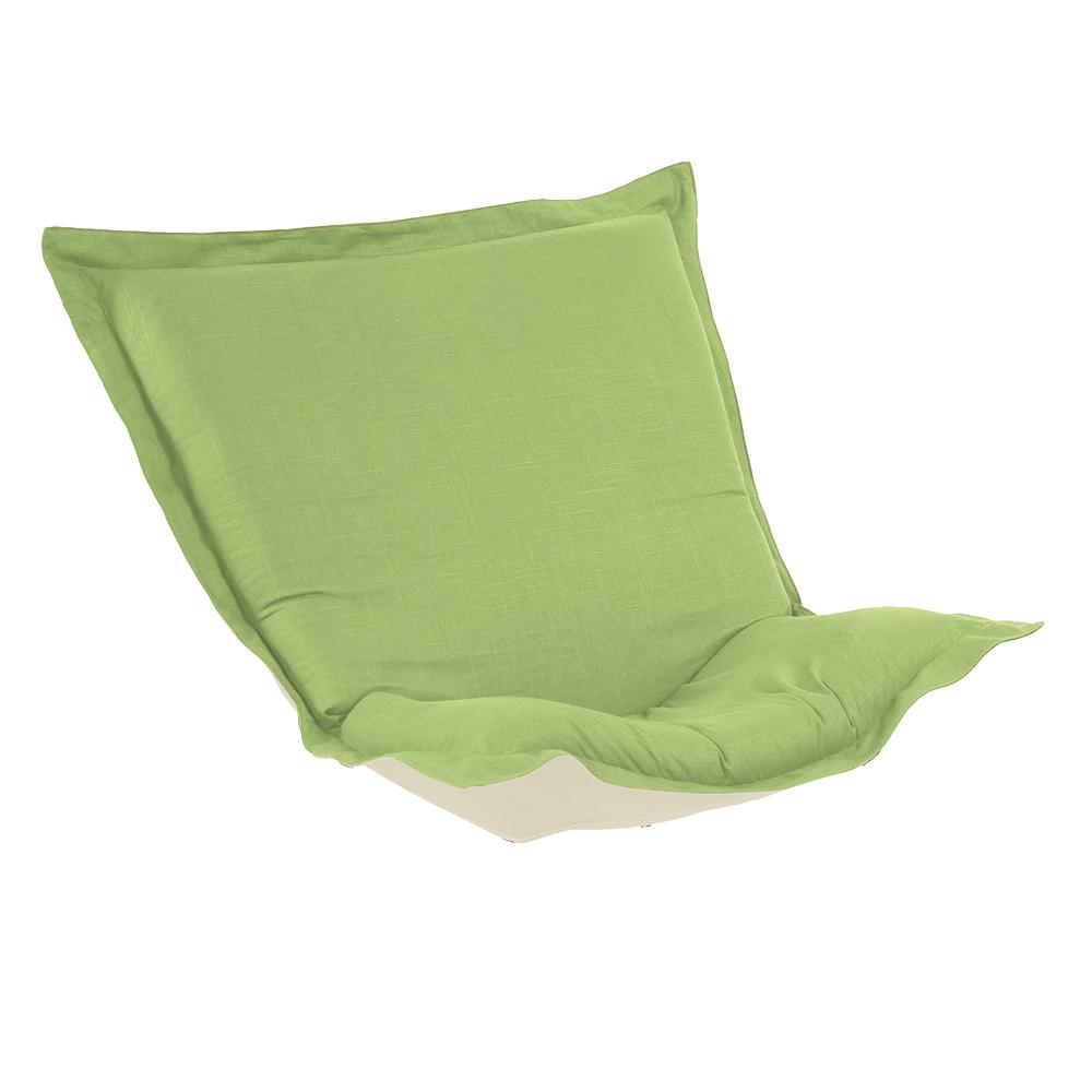 Puff Chair Cover Linen Slub Grass (Cover Only)