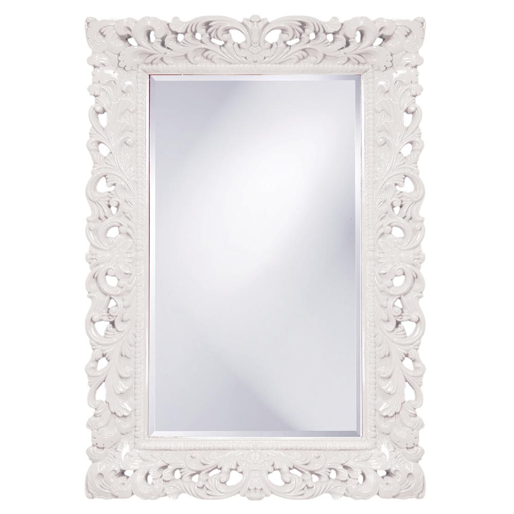 Barcelona Mirror - Glossy White