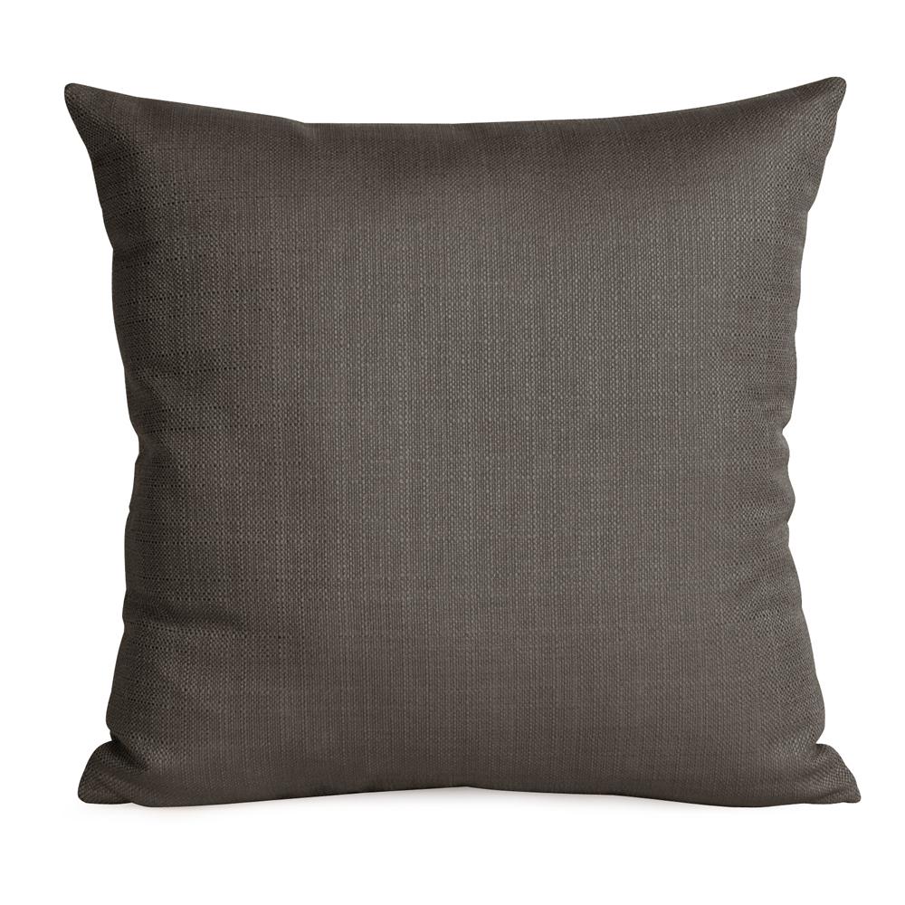 20&#34; x 20&#34; Pillow Sterling Charcoal - Down Insert