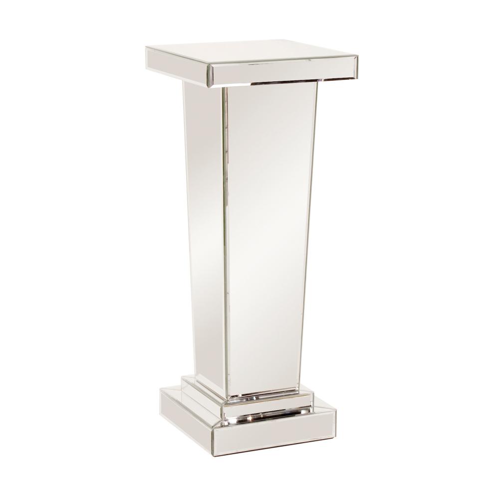 Tapered Mirrored Pedestal