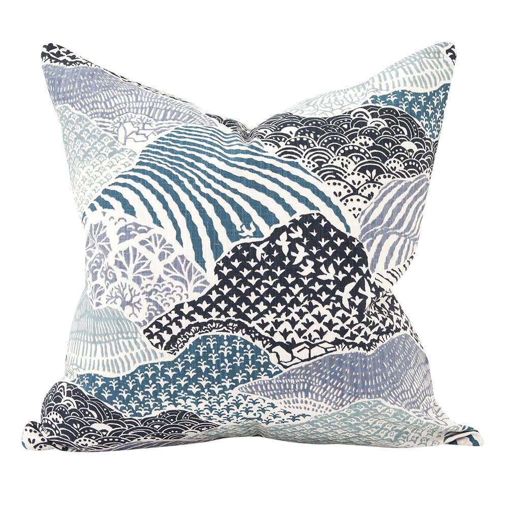 20&#34; x 20&#34; Pillow Windsor Park Indigo - Down Insert