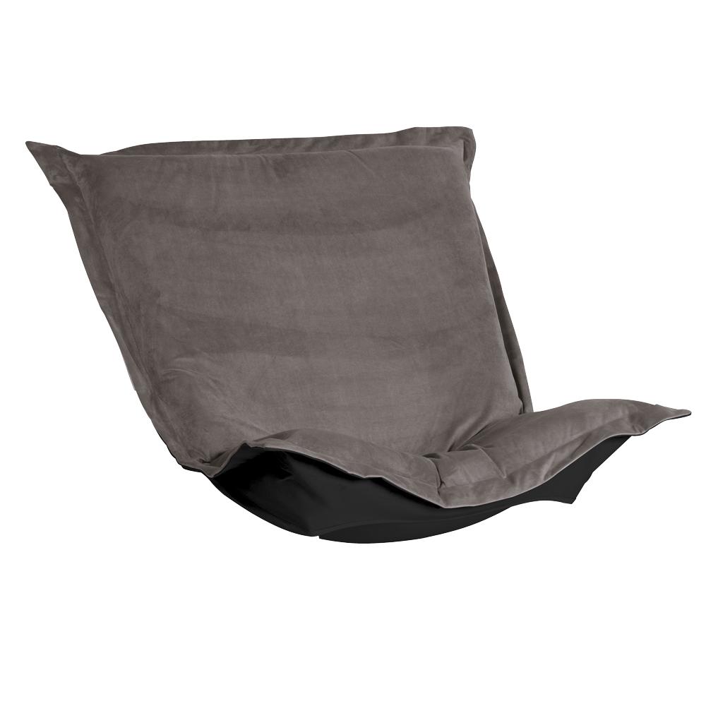 Puff Chair Cover Bella Pewter (Cover Only)