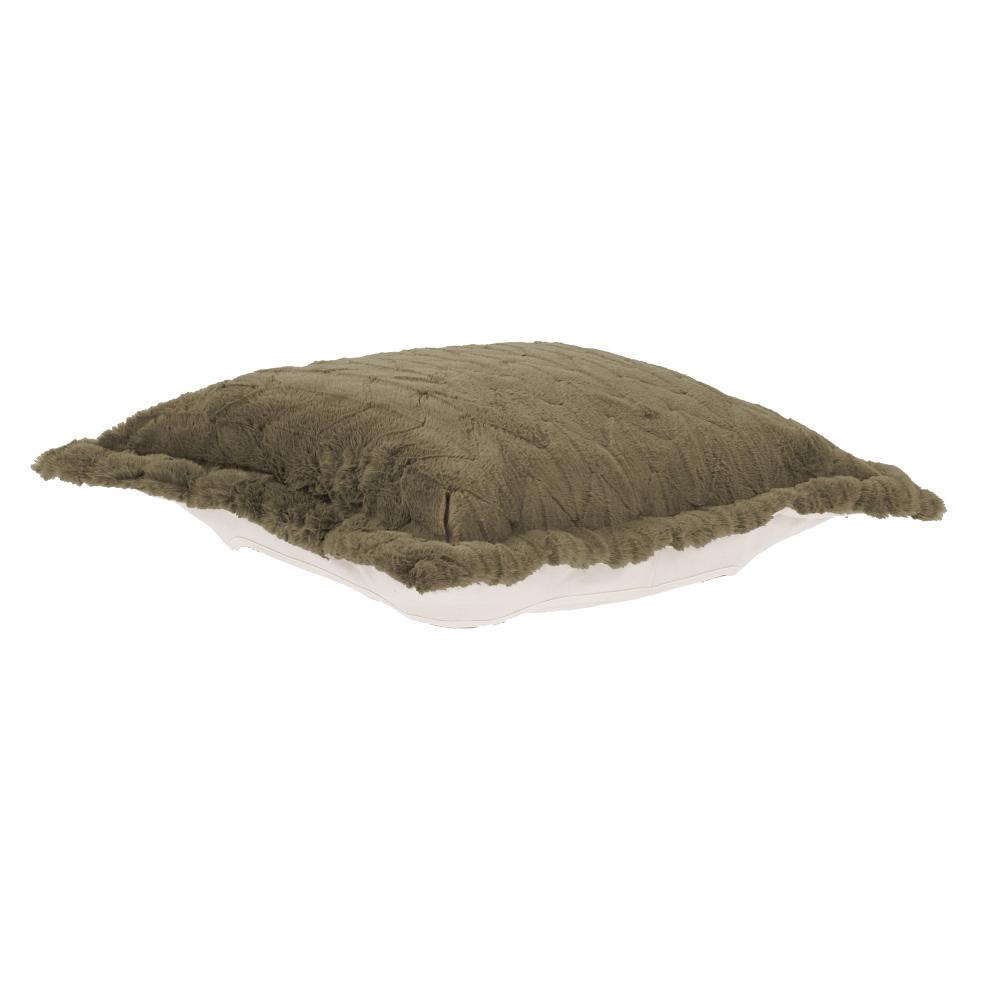 Puff Ottoman Cushion Angora Moss (Cushion and Cover Only)