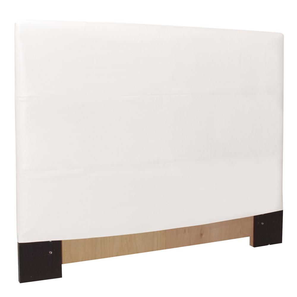 Twin Headboard Slipcover Avanti White (Cover Only)