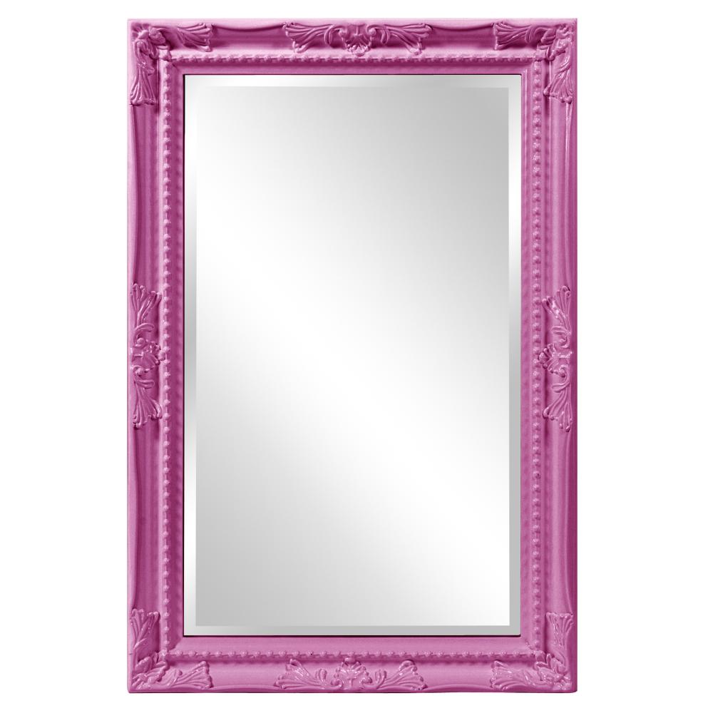 Queen Ann Mirror - Glossy Hot Pink