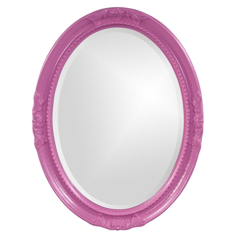 Queen Ann Mirror - Glossy Hot Pink