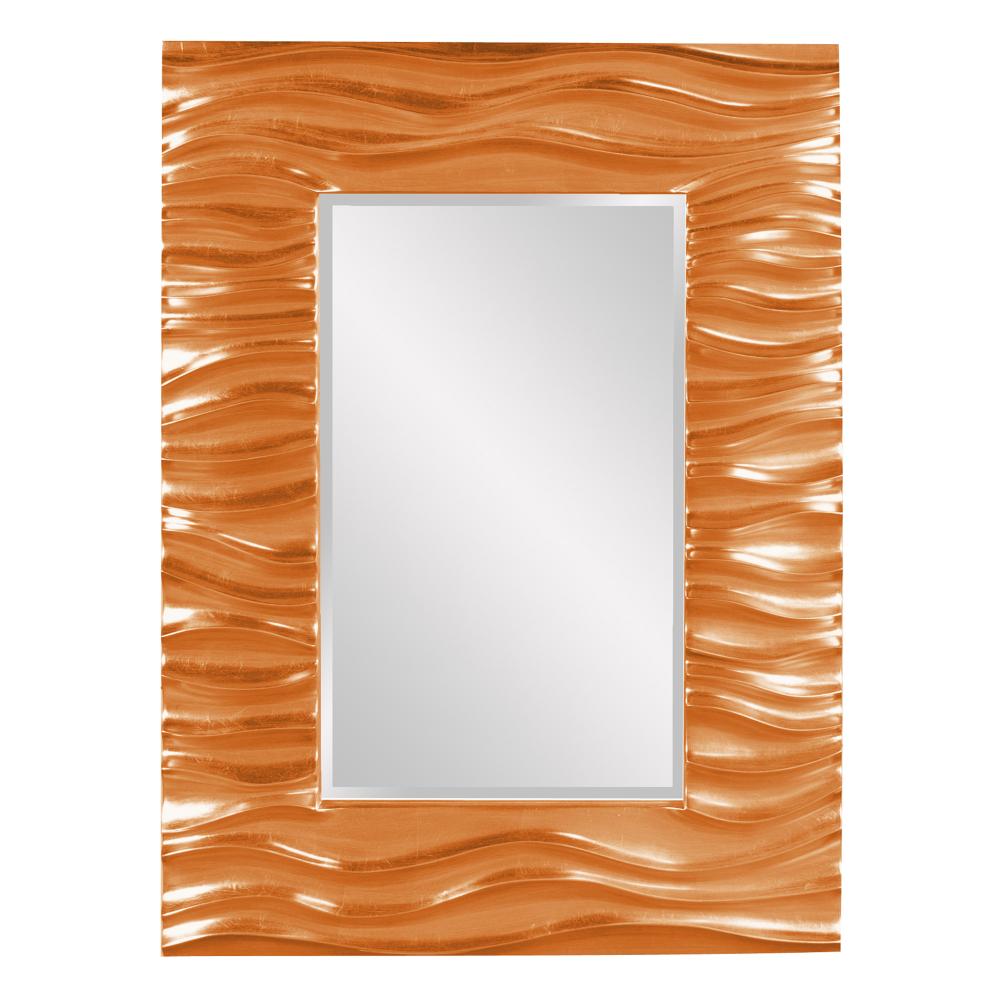 Zenith Mirror - Glossy Orange